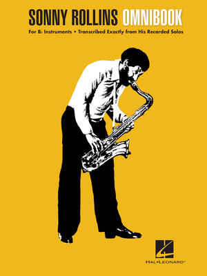 Hal Leonard Sonny Rollins Omnibook Bb improvizacijos knyga