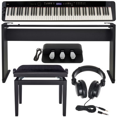 Casio PX-S3100 BK skaitmeninis pianinas deluxe komplektas