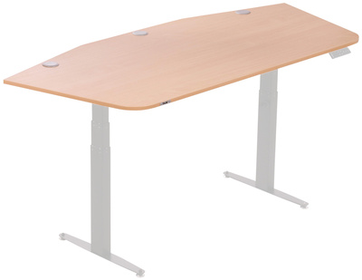 Thon StudioProd.Desk1750 Beech curv didžėjų stalas