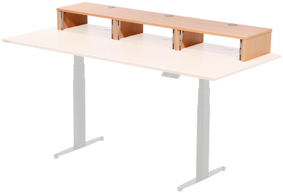 Thon StudioExt.Desk3UBeech tiesaus stalo didžėjų baldai
