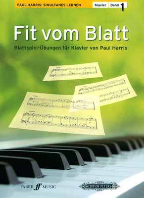 Edition Peters Fit vom Blatt 1 pažengusiųjų fortepijono literatūra