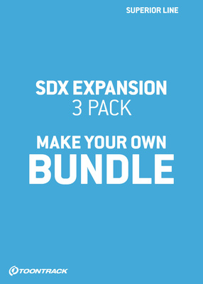 Toontrack SDX Value Pack garsų biblioteka
