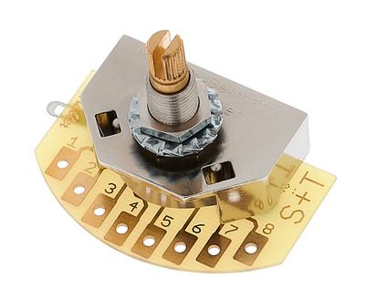 Schaller Megaswitch S+T Rotary trijų padėčių jungiklis