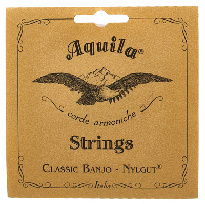 Aquila 1 B 5 stygų banjo Nylgut Medium stygos