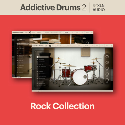 XLN Audio AD 2 Rock Collection virtualūs instrumentai ir samplai