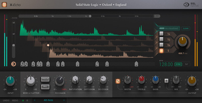 SSL Native X-Echo garso efektų programinė įranga
