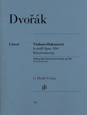 Henle Verlag Dvorak Cellokonzert h-moll natos violončelei