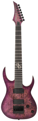 Solar Guitars S1.7APP Poplar Purple Burst septynstygė elektrinė gitara