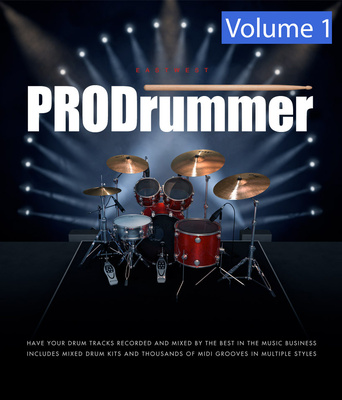 EastWest PRODrummer 1 virtualus būgnų instrumentas