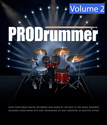 EastWest PRODrummer 2 virtualus būgnų instrumentas