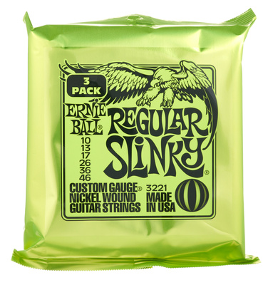 Ernie Ball 3221 3 Pack elektrinės gitaros stygos  