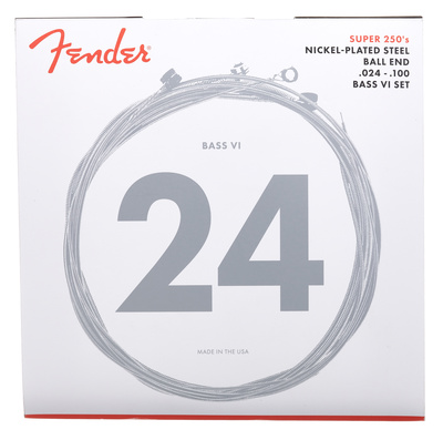 Fender Super 250 Bass VI Nickel 6-stygų elektrinės bosinės gitaros stygos