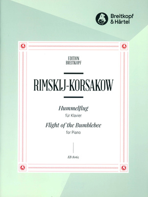 Breitkopf & Härtel Rimski-Korsakow Hummelflug fortepijono literatūra