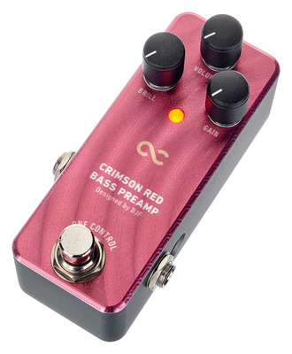 One Control Crimson Red Bass Preamp bosinis pedalinis preampas