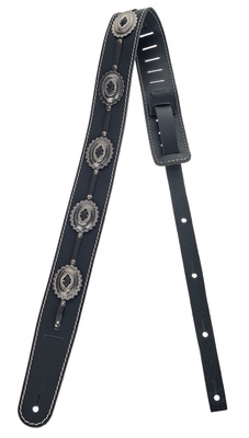Richter Raw II Concho odinis gitaros diržas BK/OS