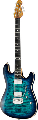 Music Man Sabre Deep Blue Burst elektrinė gitara