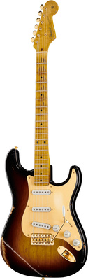 Fender 55 Strat Bone Tone WF2CS Relic elektriskā ģitāra