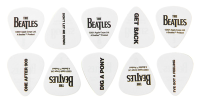 Daddario Beatles Get Back Picks Light mediatoriai