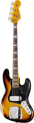 Fender J-Bass Custom Heavy Relic 3TS 4-stygė bosinė gitara