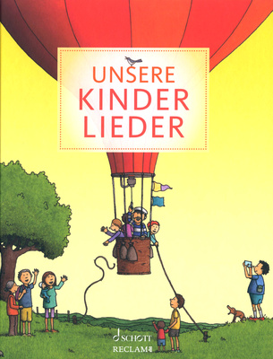Schott Unsere Kinderlieder natų knyga