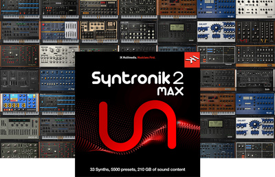 IK Multimedia Syntronik 2 MAX virtualūs instrumentai
