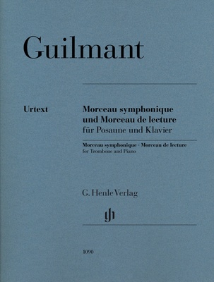 Henle Verlag Guilmant Morceau Symphonique trombonų literatūra 