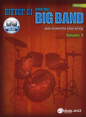 Belwin Sittin' In Big Band Drums 2 mušamųjų instrumentų natų sąsiuvinis