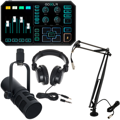 TC-Helicon GO XLR Podcast Bundle transliavimo rinkinys