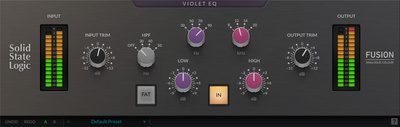 SSL Fusion Violet EQ garso efektų priedas