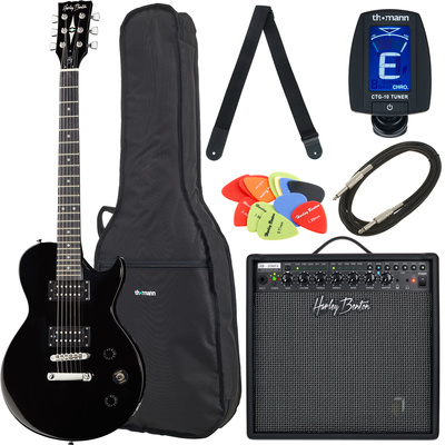Harley Benton SC-200BK Student Series elektrinė gitara