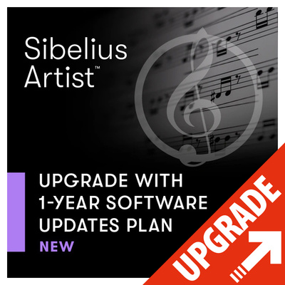 Avid Sibelius Artist Reinstate atnaujinimo programinė įranga