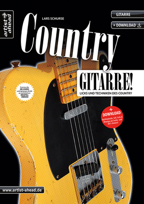 Artist Ahead Musikverlag Country-Gitarre meistriškumo klasės gitaros literatūra