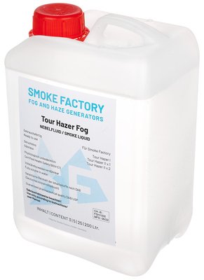 Smoke Factory Tour Hazer Fluid 3L dūmų mašinos skystis