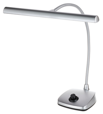 K&M 12298 LED pianino lempa sidabrinė