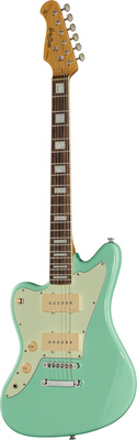 Harley Benton JA-60CC LH Seafoam Green kairiarankių elektrinė gitara