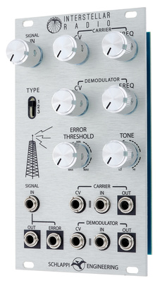Schlappi Engineering Interstellar Radio efektų ir iškraipymo modulis