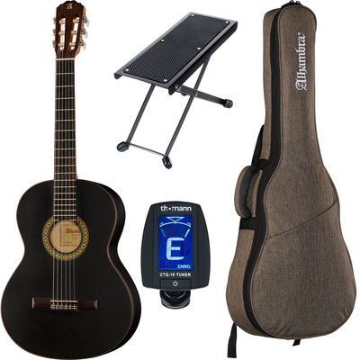 Alhambra 1C Black Satin incl.Gig Bundle