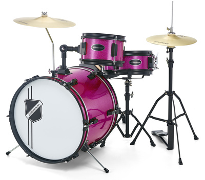 Millenium Youngster Drum Set Pink Spkl akustinių būgnų komplektas