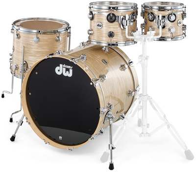DW Finish Ply 22 Creme Oyster premium klasės būgnų komplektas