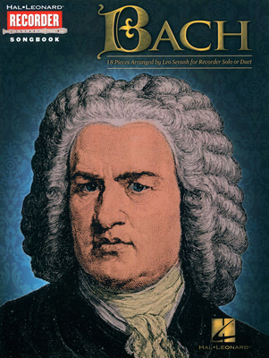 Hal Leonard Bach Recorder klasikinė blokfliuto literatūra
