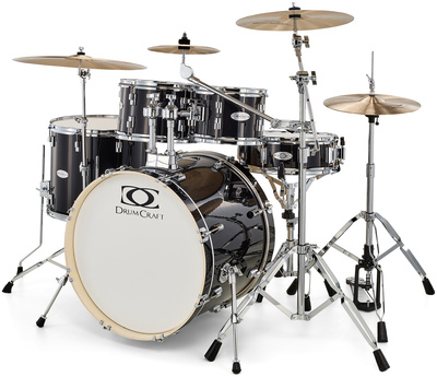 DrumCraft Series 3 Standard Impulz Black akustinis būgnų komplektas