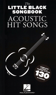 Wise Publications Little Black Acoustic Hits akustinės gitaros dainų knyga