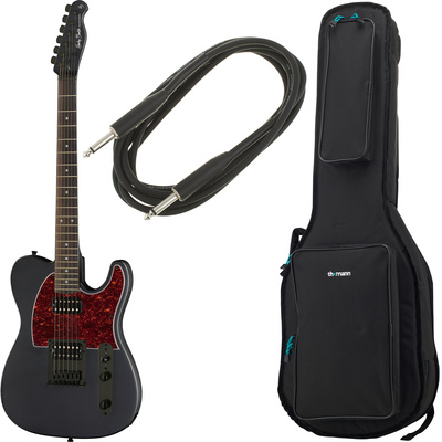 Harley Benton TE-20HH SBK elektrinė gitara su dėklu