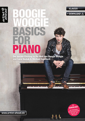 Artist Ahead Musikverlag Boogie Woogie Basics fortepijonui literatūra  