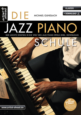 Artist Ahead Musikverlag Die Jazz-Piano-Schule pažengusiųjų fortepijono literatūra