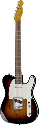 Squier Tele Custom Baritone3CS baritoninė gitara