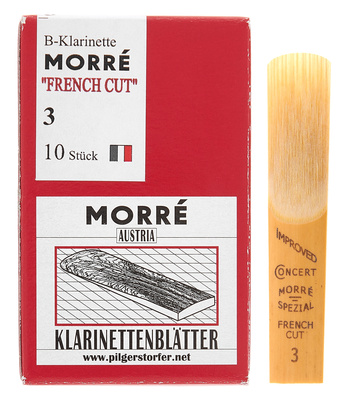Pilgerstorfer Morré French Cut Bb klarneto liežuvėliai 3.0