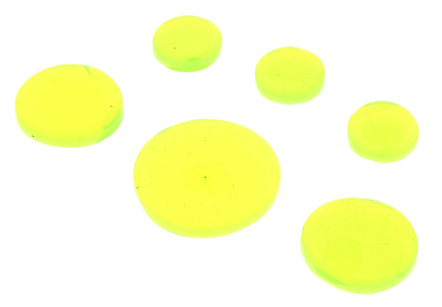 SlapKlatz Gel Pads 6-piece Box green būgnų slopintuvai  