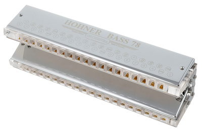 Hohner Orchestra Bass 78 chromatinė lūpinė armonikėlė