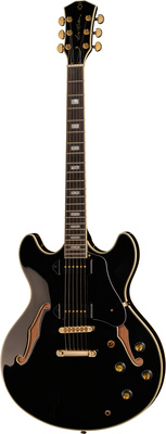 Larry Carlton H7V BK pusiau akustinė gitara  